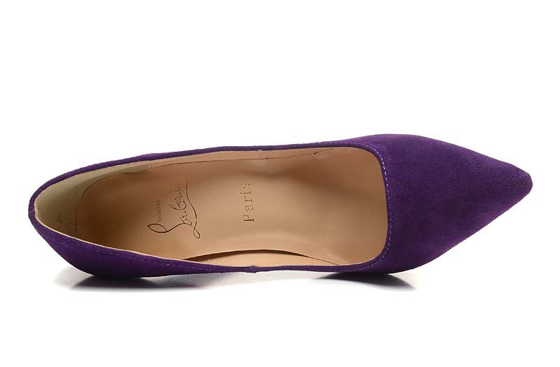 DMy Documentsliurong201411高跟鞋highchristian louboutin 12cm chaussures de velours pourpre (1)